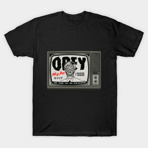 OBEY Women s Playground They Live T Shirt
